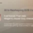 AI Trends for Magento B2B Commerce Including Personalization, Automation and Agentic Commerce