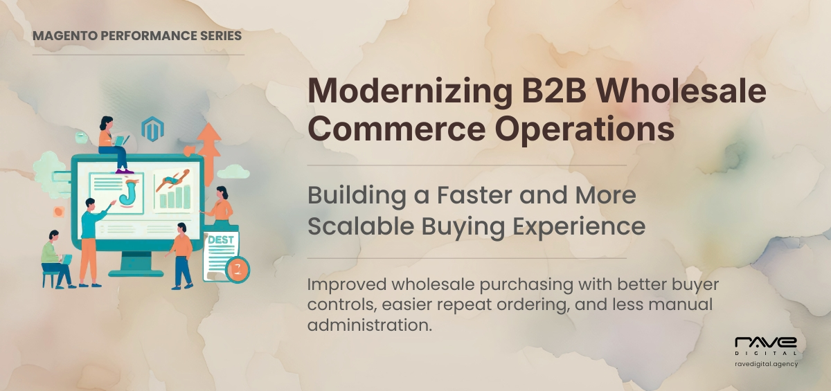 B2B Wholesale eCommerce Digital Transformation for Magento